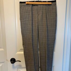 Banana Republic dress pant, mens tailoring details, mid rise, straight leg, EUC
